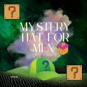 Mystery Hat for Men Trucker Hat Baseball Cap 90s Vintage Sports